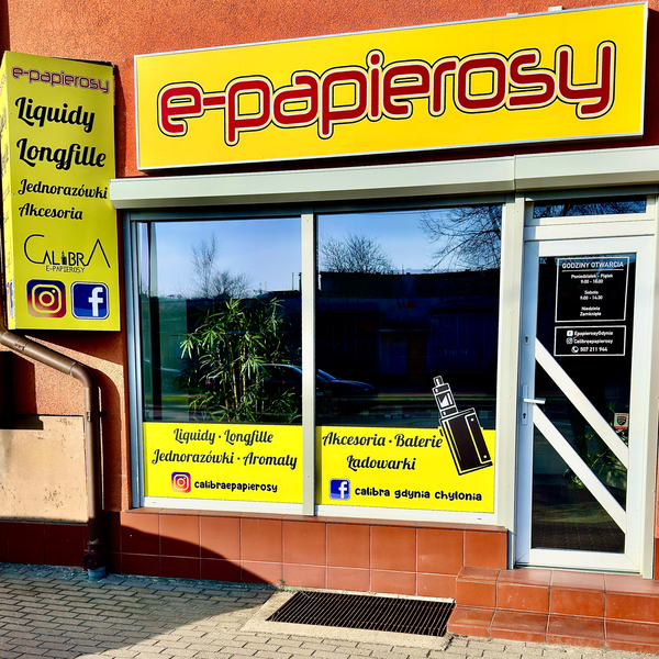 Zdjęcie na okładce dla Calibra Epapierosy - Gdynia Chylonia Vape Shop